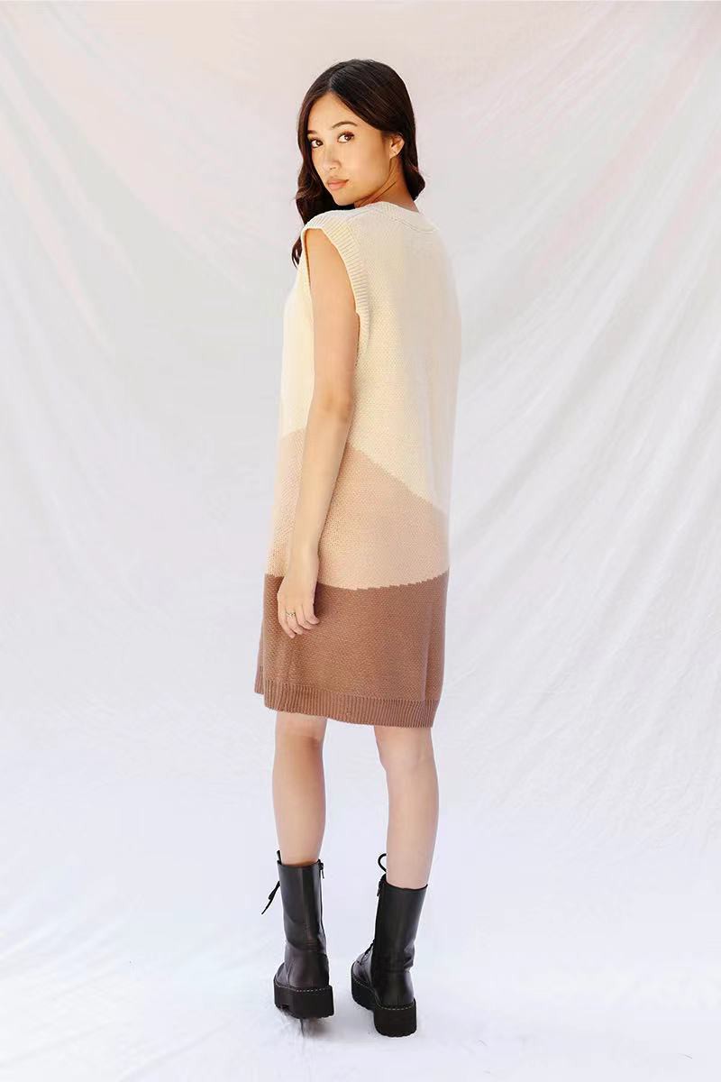 Sunset Sweater Dress
