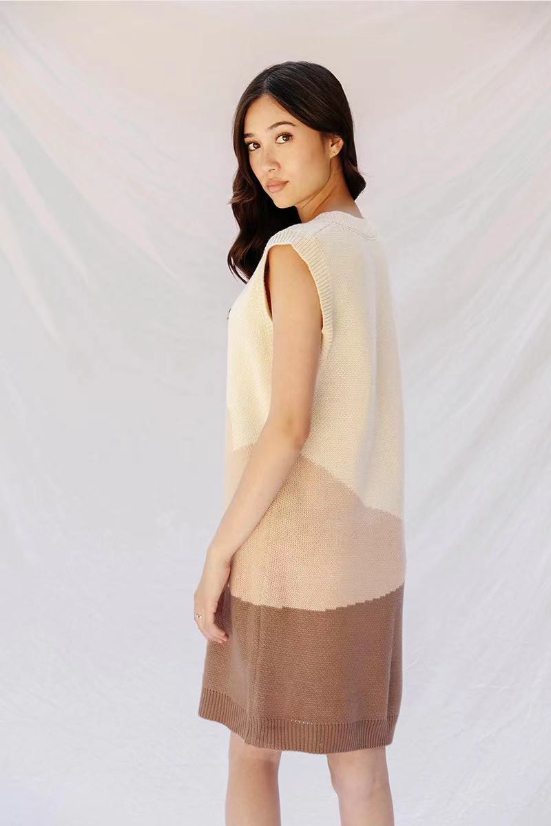 Sunset Sweater Dress