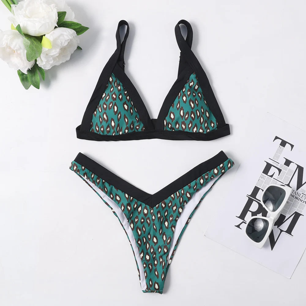 High Waist, Push-up Bikini