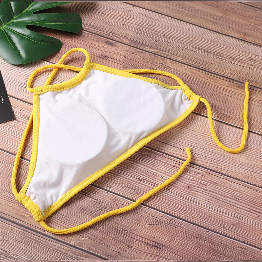 Ribbed Bikini Set