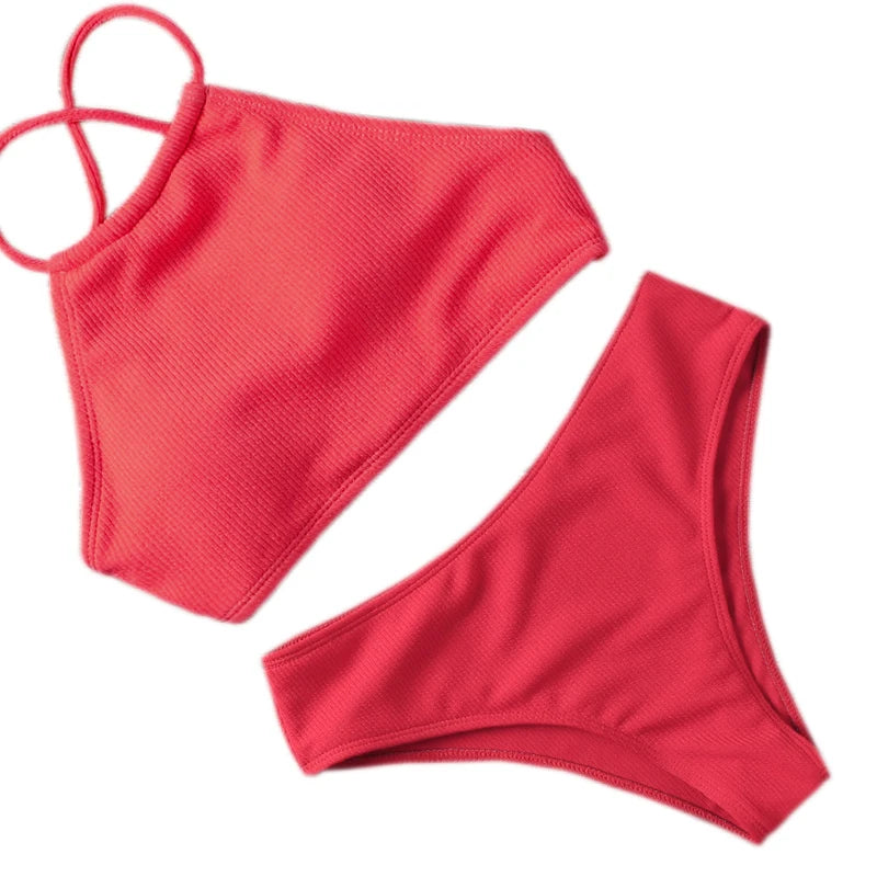 Ribbed Bikini Set